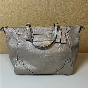 Coach Champagne Tote Bag